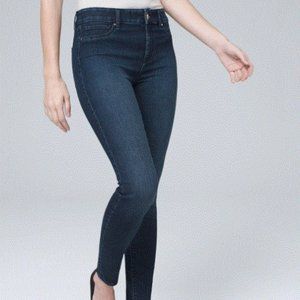 WHBM Mid-Rise Super Skinny Jeggings -Sz 0 long